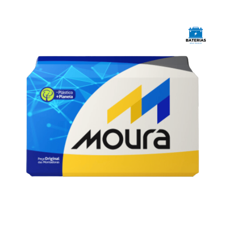 Bateria Moura 50 Amperes (M50JE) - Polo Esquerdo