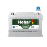 Bateria Helia Start Stop AGM 60 Amperes (HAGM60HD) - Polo Direito