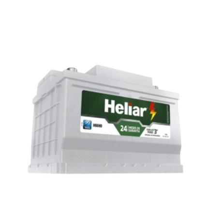 Bateria Helia Start Stop AGM 60 Amperes (HAGM60HD) - Polo Direito