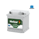 Bateria Heliar 38 Amperes H38JD Caixa Branca - Polo Direito