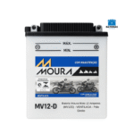 Bateria Moura Moto 12 Amperes (MV12D) - VENTILADA - Polo Direito