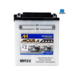 Bateria Moura Moto 12 Amperes (MV12E) - VENTILADA - Polo Esquerdo