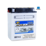 Bateria Moura Moto 14 Amperes (MV14E) - VENTILADA - Polo Esquerdo