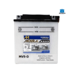 Bateria Moura Moto 5 Amperes (MV5D) - VENTILADA - Polo Direito