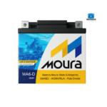 Bateria Moura Moto 6 Amperes (MA6D) - AGM/VRLA - Polo Direito