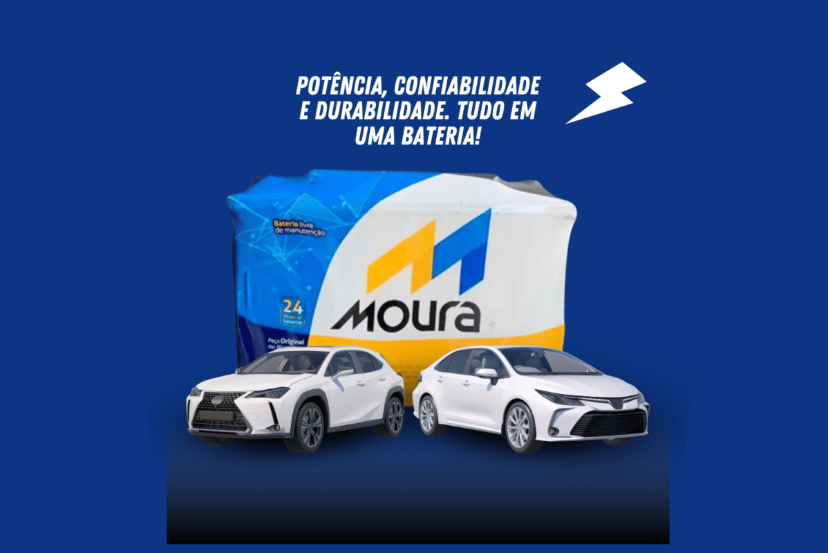 Bateria Moura Para Carros em Santo Amaro