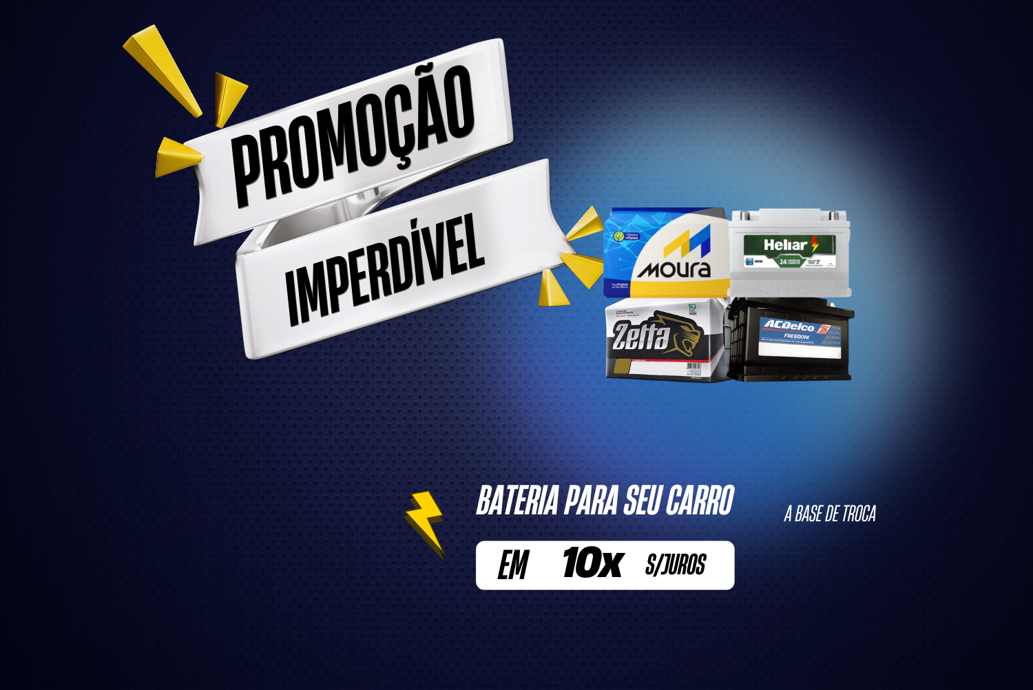 Baterias em Promoção em Taboão da Serra SP