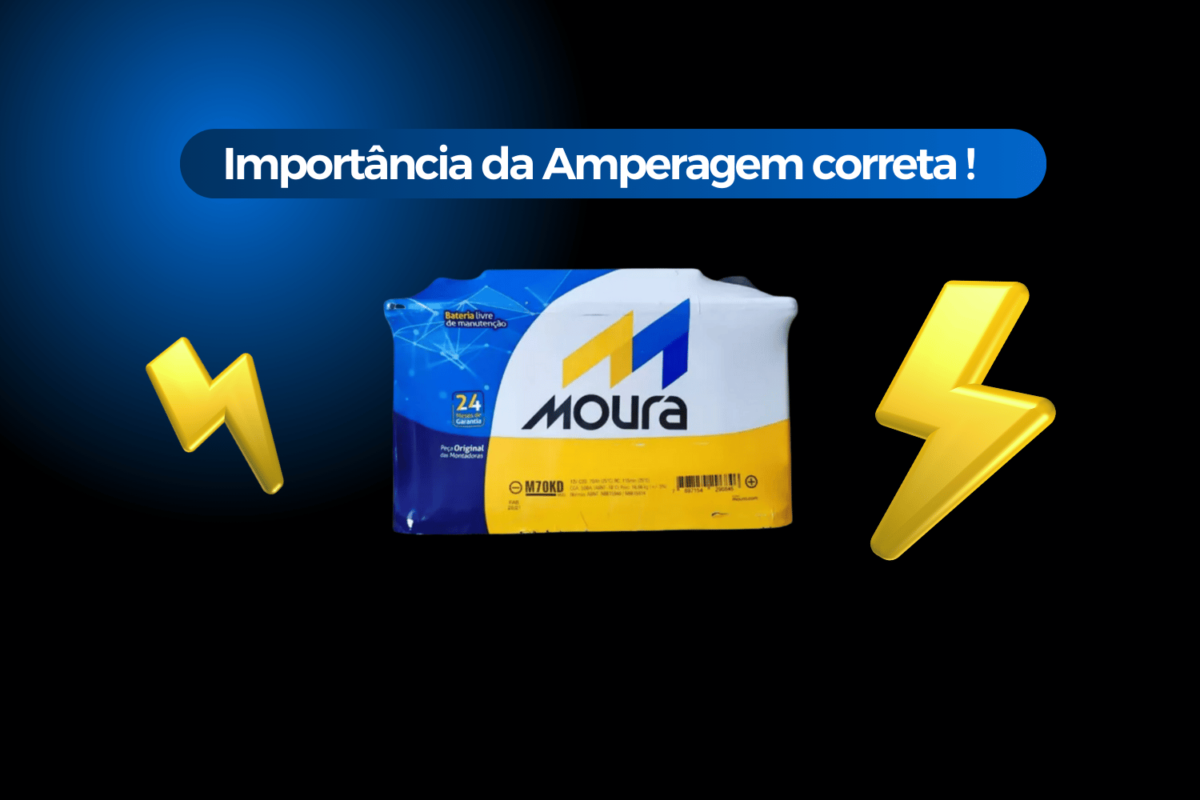 Moura Com a Amperagem Correta Para Seu Carro em Santo Amaro